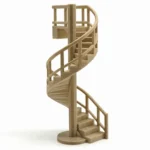 Klimladder voor springspinnen – Beige