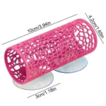 Holle aquariumtunnel voor vissen – Roze