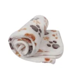 Coralfleece huisdierendeken – Wit / M – 76 × 52 cm