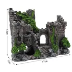 Aquariumdecoratie kasteelornament - A