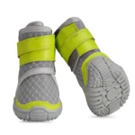 Hondenschoenen met ademend mesh – Groen / 70