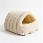 Wasbaar kattenbed met afneembare hoes - Wit / L