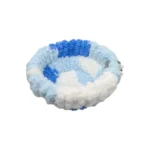 Pluche vogelnest voor in de vogelkooi - Blauw / S
