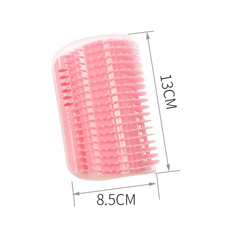 Sc0b05dbe88c34e2fb03418145a5d7104I-1.webp Hoekborstel voor katten – Roze - Afbeelding 1