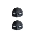 Superheldenmasker voor katten – Zwart - 2 stuks