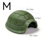 Schildpadpantservormige schuilplaats voor terrarium - M