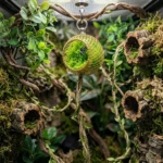 Magnetische acryl schuilplek met klimplantstructuur - Afbeelding 2