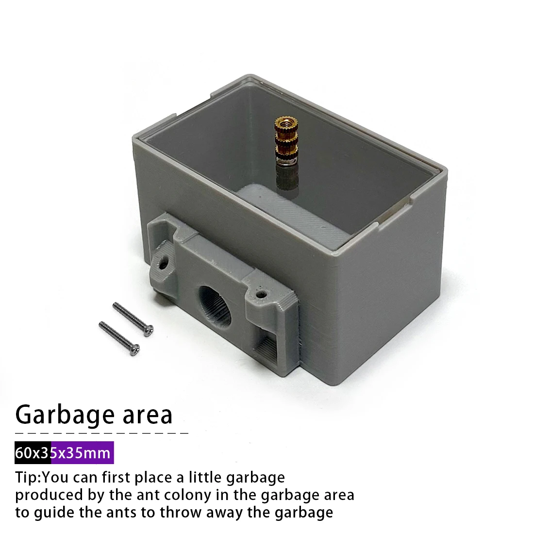 Sddb251a52e5d4a85a80b4acb377518dcW-3.webp Modulaire mierenboerderij en uitbreidingsonderdelen - Garbage Area - Afbeelding 1
