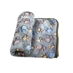 Coralfleece huisdierendeken – Grijs / M – 76 × 52 cm