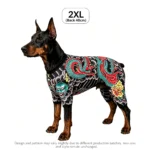 Full-body tattoo-kostuum voor honden en katten – 2XL – ruglengte 40 cm