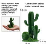 Cactusdecoratie voor reptielenterraria - Combined Cactus